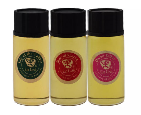 Anointing Oil 3pcs 10ml/0.3fl.oz Gift Set – Lily, Rose, Esther