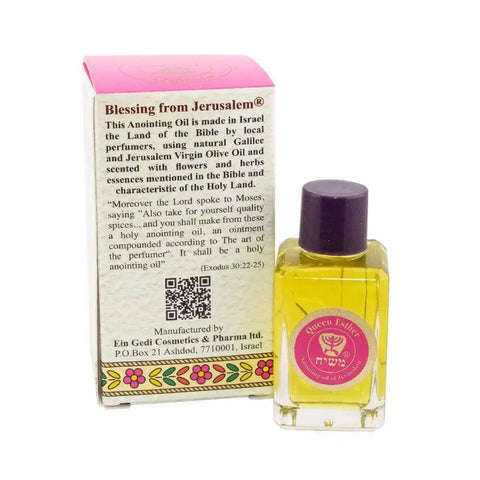 Queen Esther Anointing Oil 12ml – Biblical Favor Oil by Ein Gedi | Essence of Jerusalem