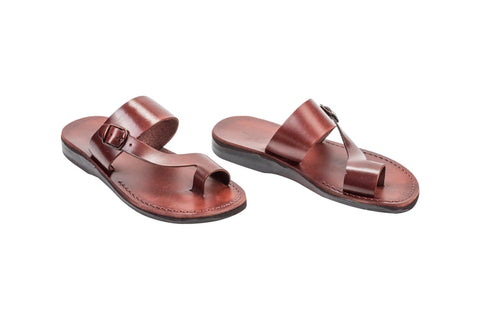Men’s Bedouin Leather Jesus Sandals – Authentic Biblical Footwear