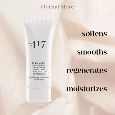 '-417 Dead Sea Brightening Firming Skin Tightening Cream for Body Neck | 100ml/3.3fl.oz