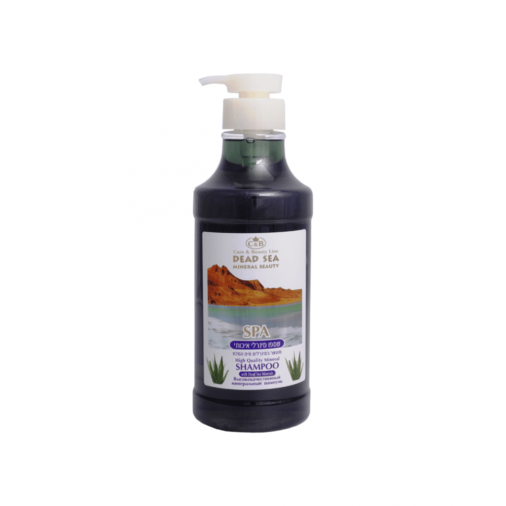 High Quality Mineral Hair Shampoo Shine Moisturized by Dead Sea C&B 750ml