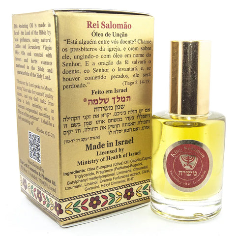 Ein Gedi Anointing Oil Biblical Spices King Solomon from Holy Land 0,4 fl.oz/12ml