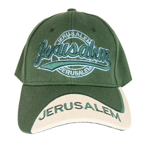 Embroidered Cap Hat Jerusalem Fashion Baseball Cap Strapback Unisex Adjustable