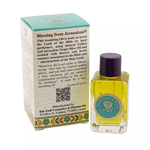 Essence of Jerusalem – Anointing Oil Frankincense & Myrrh – 0.4 fl.oz / 12 ml