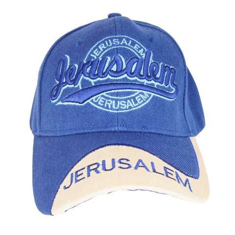 Embroidered Cap Hat Jerusalem Fashion Baseball Cap Strapback Unisex Adjustable