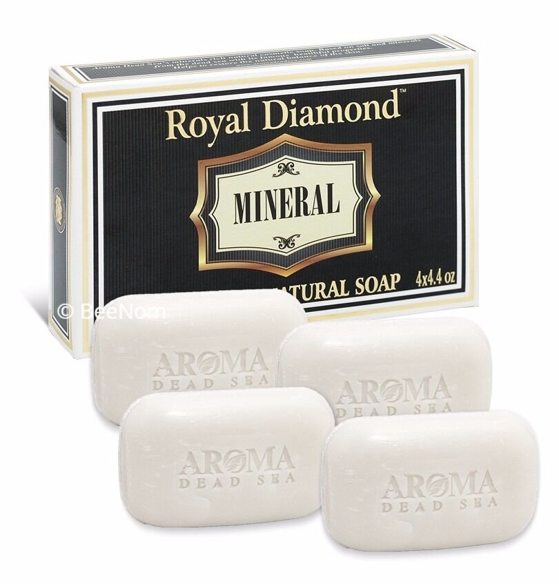 Minerals Soap Set on Medicinal Salts w/ Palm Oil Aroma Dead Sea