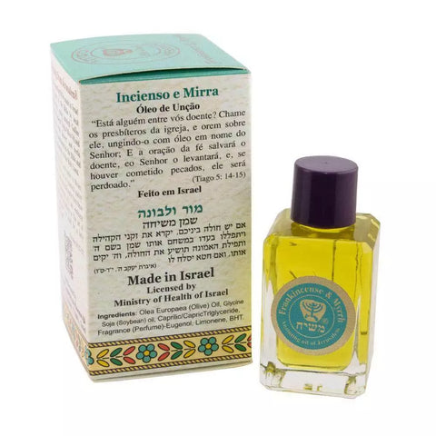 Essence of Jerusalem – Anointing Oil Frankincense & Myrrh – 0.4 fl.oz / 12 ml