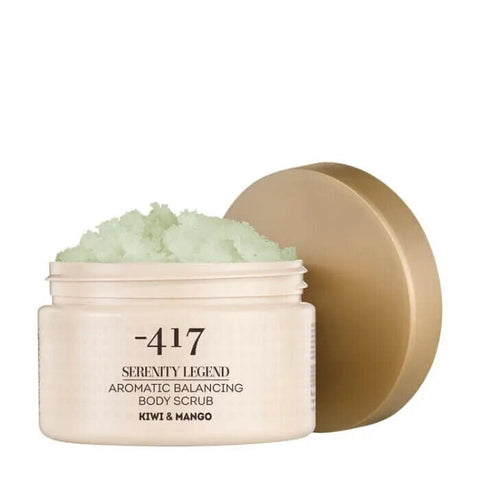 '-417 Dead Sea Mineral Vegan Exfoliating Bath Body Skin Scrub for Women & Men 400gr/14oz