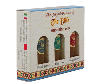 Anointing Oil 3pcs 10ml/0.3fl.oz Gift Set – Judah, David, Solomon