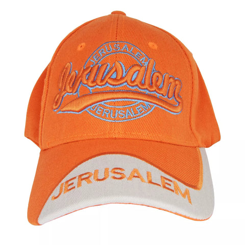 Embroidered Cap Hat Jerusalem Fashion Baseball Cap Strapback Unisex Adjustable