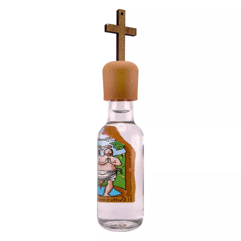 Blessed Holy Water from Jordan River in Glass Bottle For Home 2.4fl.oz/100ml