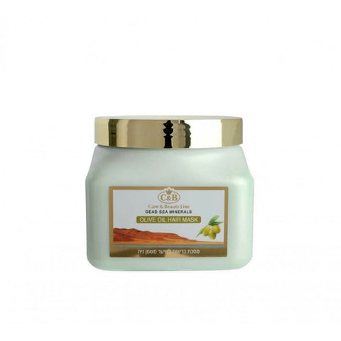 Olive Oil Hair Mask Beauty Moisture by Dead Sea Minerals C&B 500ml