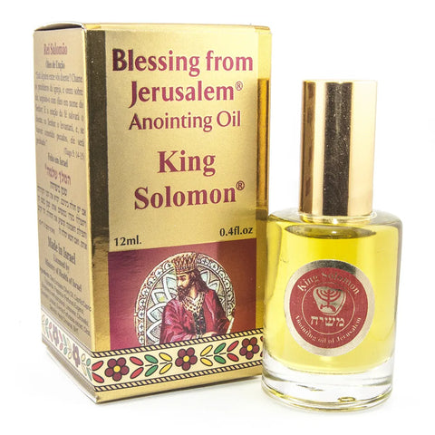 Ein Gedi Anointing Oil Biblical Spices King Solomon from Holy Land 0,4 fl.oz/12ml