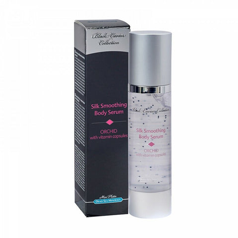 Silk Smoothing Body Serum Orchid with Vitamins Capsules Black Caviar C&B
