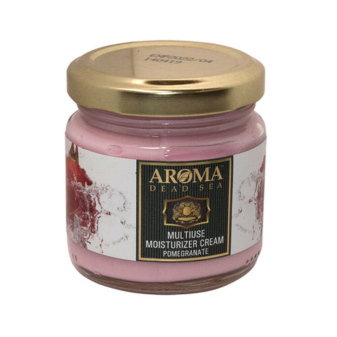 Multi Use Pomegranate Moisturizer Cream Aroma Dead Sea Minerals 3,38 fl. oz (100 ml)