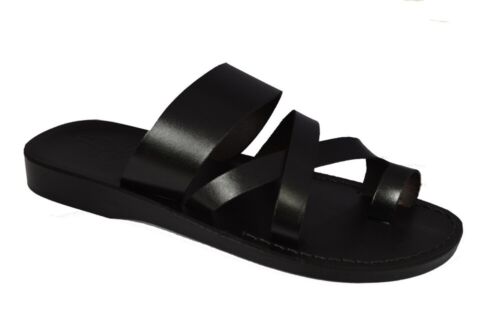 Kid’s leather sandals with biblical design from the Holy Land