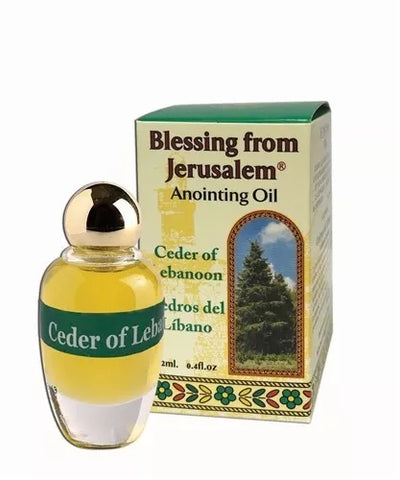 Cedar of Lebanon Anointing Oil by Ein Gedi – Biblical Holy Oil from Israel