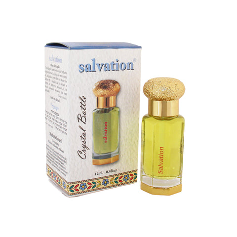 Salvation Anointing Oil 12ml by Ein Gedi – Crystal Bottle from Holy Land