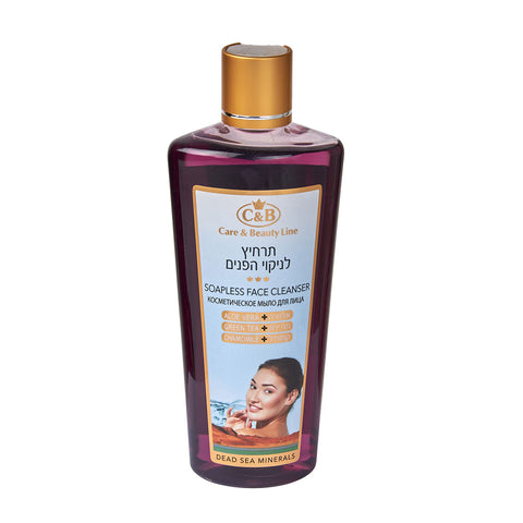 Soap-free facial cleanser for oily and acne-prone skin — removes excess oil and unclogs pores