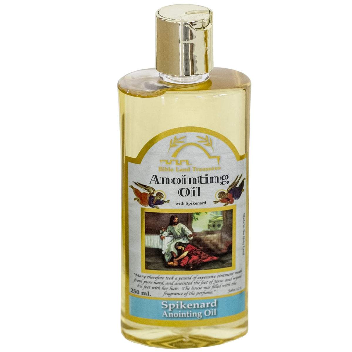 Spikenard anointing oil from Holy Land for prayer and devotion