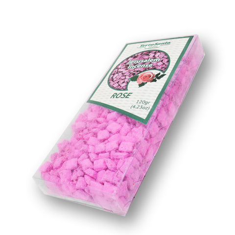 Spiritual rose incense gift Jerusalem for altar and censer use