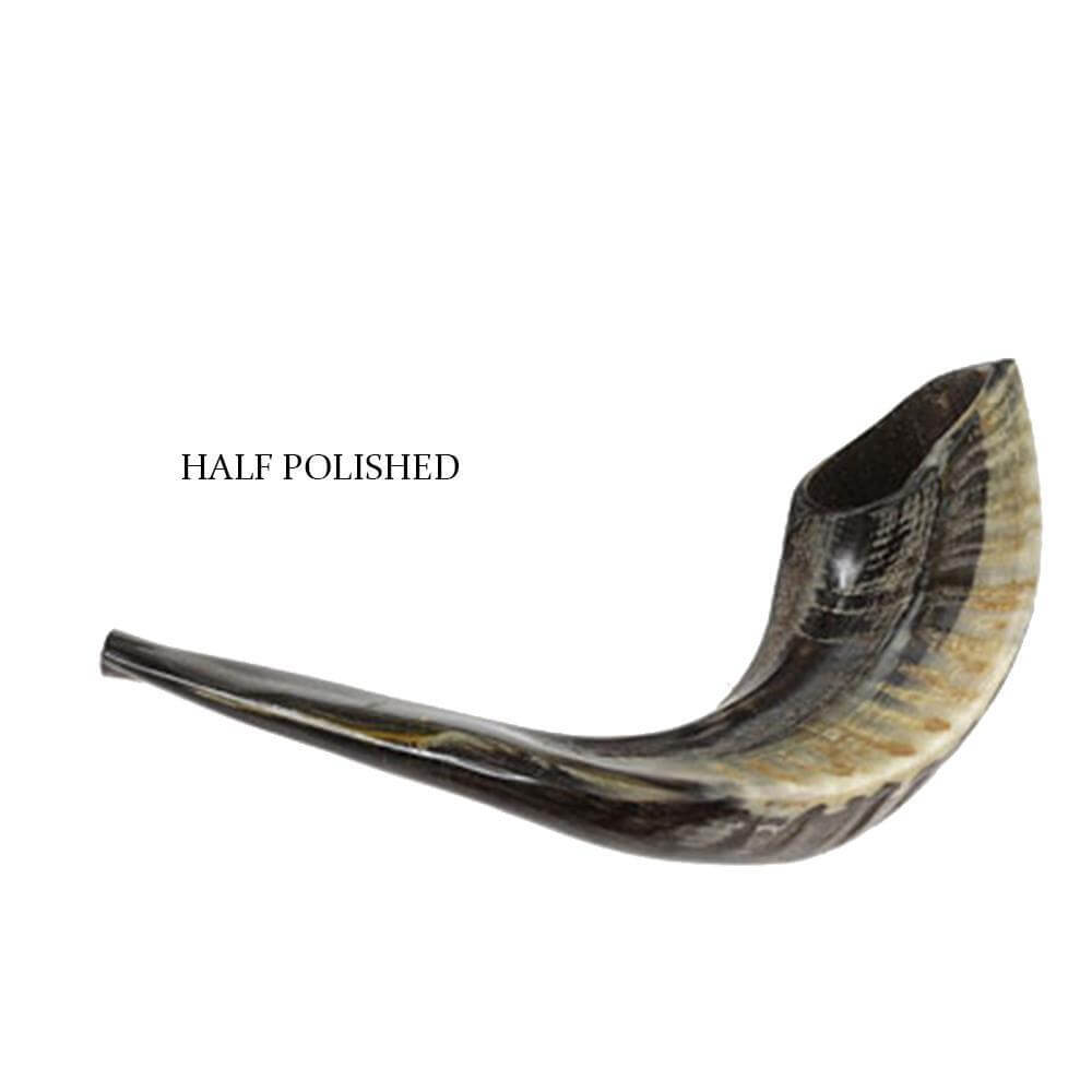 traditional Jewish ram shofar, clear resonant call
