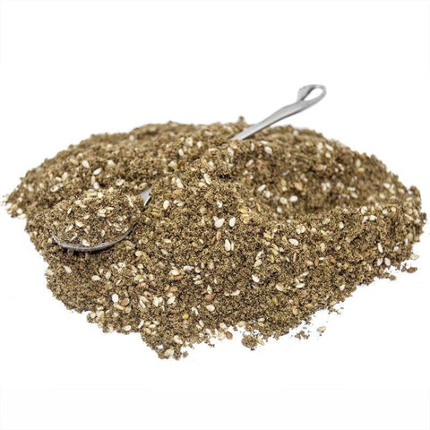 Traditional zaatar mix for salads, breads, and roasting
