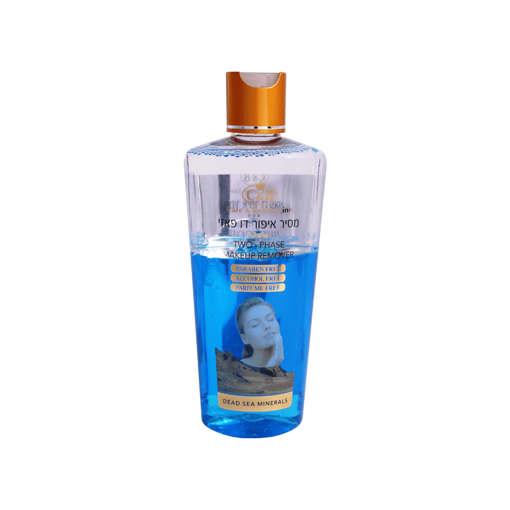 Two-phase makeup remover for waterproof mascara and long-wear lipstick — gentle eye and lip cleanser for sensitive skin