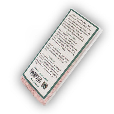 Aromatic Mt. Athos Style Chuch Grade Incense - Wild Flower Scent from Israel