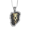 Image of Кулон с Мессианским символом, Печать Иешуа. Амулет из серебра 925 пробы