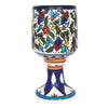 Image of Сувенирный бокал "Elijah Cup" Армянская керамика ручной работы из Иерусалима, 17 см