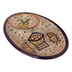 Керамическая Круглая Вазочка для Кухни Армянская Керамика Купить
