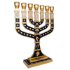 Image of Декоративная менора из Израиля 7 свечей позолоченный Купить для Дома-1