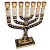 Image of Декоративная менора из Израиля 7 свечей позолоченный Купить для Дома-2
