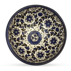 Декоративная керамическая миска с цветами ручной работы Армянская Керамика