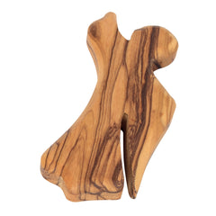 Ангел-хранитель из натурального Оливкового дерева, Вифлеемские сувениры, 9х5 см