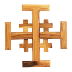 Крест ордена Гроба Господня из Оливкового дерева. Декоративный крест, Израиль