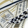 Image of Талит / Талес Мессианский темно-синий с золотой нитью в чехле. Размеры M, L