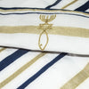 Image of Талит / Талес Мессианский темно-синий с золотой нитью в чехле. Размеры M, L